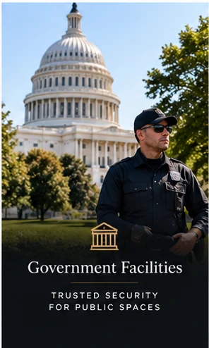 Officer at a government facility